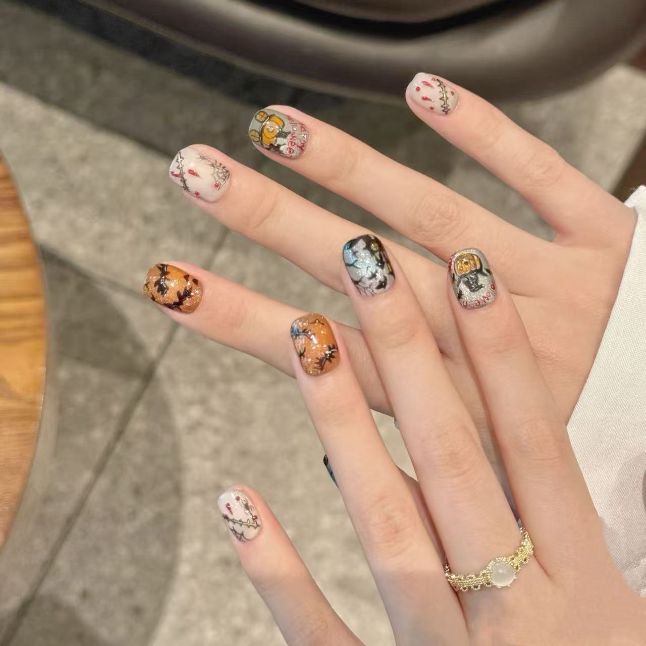 Halloween Limited Edition Hand-Painted Pumpkin